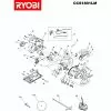 Ryobi CCS1801LM Spare Parts List Type: 5133000061